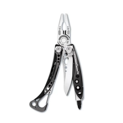 Leatherman Skeletool CX miniszerszám 7 funkcióval ezüst - fekete színű