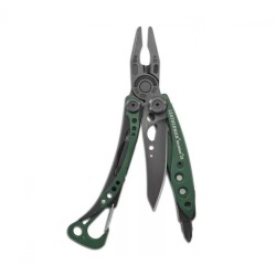 Leatherman Skeletool CX miniszerszám 7 funkcióval limitált OD Green (zöld/fekete) változat