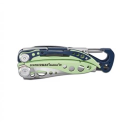 Leatherman Skeletool CX miniszerszám 7 funkcióval limitált Verdant (halványzöld/sötétkék) változat