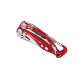 Leatherman Skeletool RX miniszerszám 8 funkcióval piros színű