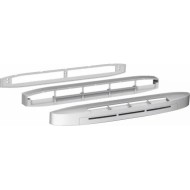 ISOLA HY higroszabályozású légbeeresztő, 6 és 45 m³/h, fehér RAL9016 + CE2A esővédő rács