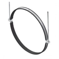 Légtechnikai gumis csőbilincs DN 1000 mm kétpontos felfüggesztéssel (OBMC)