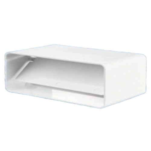 Csőkapcsoló műanyag (PVC) 60 x 204 mm visszacsapó szeleppel