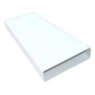 Műanyag  (PVC) lapos légcsatorna  60 x 204 mm, h = 0,50 méter