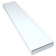 Műanyag  (PVC) lapos légcsatorna  60 x 204 mm, h = 1,50 méter