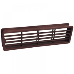 Ajtószellőző rács (műanyag ajtórács) 310 x 82 mm, sötétbarna