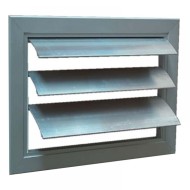 OKM E  300 x  200 mm alumínium túlnyomás kibocsátó zsalu, elszívó rendszerhez