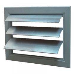 OKM I  800 x  800 mm alumínium túlnyomás kibocsátó zsalu, befúvó rendszerhez