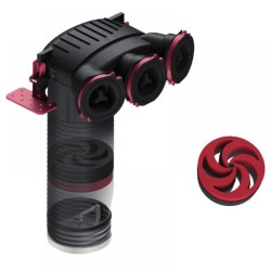 OctoPLUS csőbe tolható légmennyiség szabályzó és hangcsillapító NA125 mm OP DAM