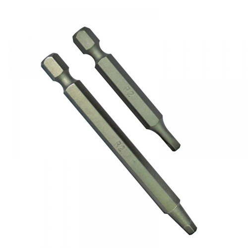 Önmetsző csavar behajtására szolgáló négyzetes acél behajtóhegy (4,2 x 75 mm)