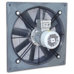 PLATE-M ATEX   4-400 T robbanásbiztos fali axiálventilátor IEC meghajtómotorral, max. 5440 m³/h légszállítással