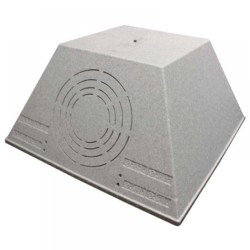 PPS-PES-600-200 csatlakozó doboz mennyezeti anemosztátokhoz