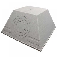PPS-PES-600-250 csatlakozó doboz mennyezeti anemosztátokhoz