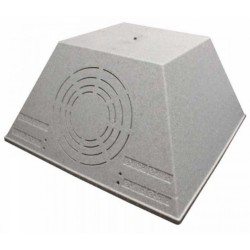 PPS-PES-400-160 csatlakozó doboz mennyezeti anemosztátokhoz