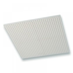 PS/PR  595 négyzethálós poliészter mennyezeti rács (598 x 598 mm)