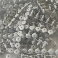 PVC szegecs (tűzőkapocs, bolha) 1000 db/csomag