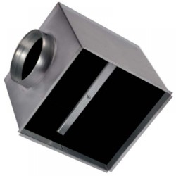 REF ISO 595/450 szigetelt csatlakozó doboz oldalsó csatlakozó csonkkal