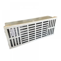 REW-1 egyedi méretű  csatlakozó doboz  850 x  350 mm / 1 x NA250 mm HÁTSÓ csatlakozócsonk