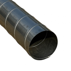 Rozsdamentes acél spiko cső 3 m / szál NA  450 mm