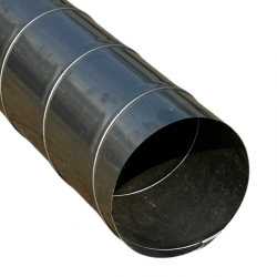 Rozsdamentes acél spiko cső 3 m / szál NA  800 mm