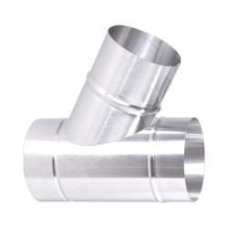 Rozsdamentes egál T-idomok 45° - MINTA