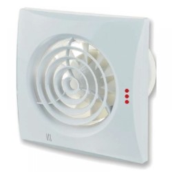 SAF   100 Q TH axiális háztartási ventilátor - golyóscsapágyas, időkapcsolós, páratartalom érzékelővel (NA 100 mm)