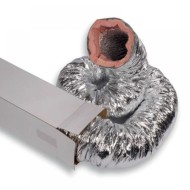 SONOFLEX 127 mm hő- és hangszigetelt flexibilis légcsatorna (-30°C-tól +140 °C-ig) 10 méter / doboz