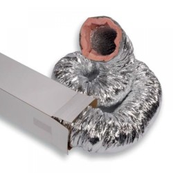 SONOFLEX 457 mm hő- és hangszigetelt flexibilis légcsatorna (-30°C-tól +140 °C-ig) 10 méter / doboz