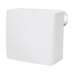 SVNV-1  80A TH centrifugális fali ventilátor, oldalsó kivezetéssel, süllyesztődobozzal együtt ( 35- 63 m³/h)