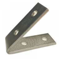 Sarokelem 45° 4-lyukú 41-es szerelősínekhez