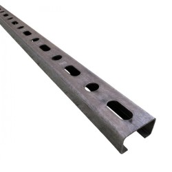 C-sín (szerelősín)  27 x 18 x 1,25  mm  2 m / szál