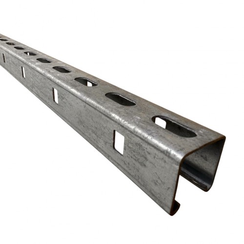 Szerelősín emelt korrózióállóságot nyújtó Magnelis® bevonattal 41/ 41/ 1,9 mm L = 6 m/szál