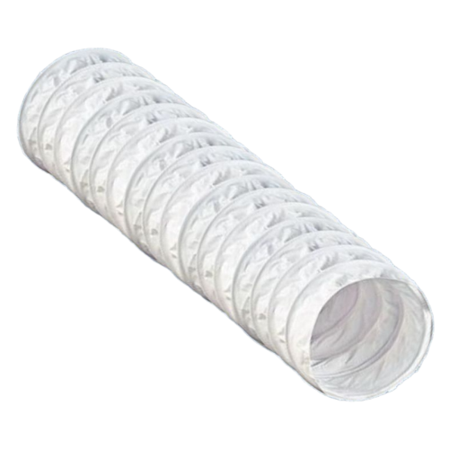 Szigeteletlen műanyag (PVC) flexibilis légcsatorna NA100 mm (1 méter / db)
