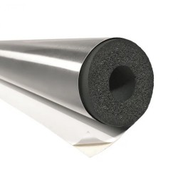 Szintetikus kaucsuk csőhéj NMC Insul-tube Cover Silver (1 méter/szál) Ø  108 mm / 32 mm (3 m/#)~