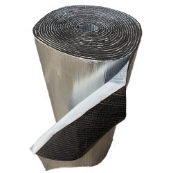 Szintetikus kaucsuk  lap  NMC Insul roll ALU + ÖNTAPADÓ  25 mm (6 m²/tekercs)