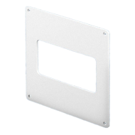 Takarólap 55x110 mm-es négyszög laposcsatornákhoz