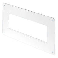 Takarólap 60x204 mm-es négyszög laposcsatornákhoz