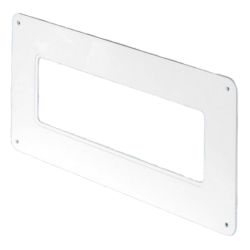 Takarólap 60x204 mm-es négyszög laposcsatornákhoz