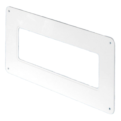 Takarólap 60x204 mm-es négyszög laposcsatornákhoz