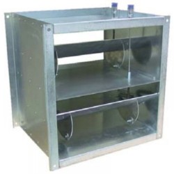 Utólag állítható, 600 x 300 mm állandó légmennyiség szabályzó VRRK