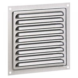 VMVM 150 Zn préselt lamellás natúr háztartási rács rovarhálóval