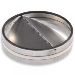 Visszacsapó szelep (fém, csőbe tolható) OKA-B 160 (NA 160 mm)